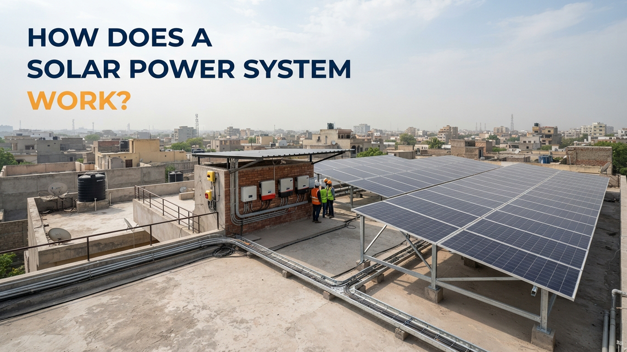 How Does a Solar Power System Work?